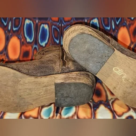 Gorgeous! Western DINGO Women's Genuine LEATHER Boots Size 9 Perfect Condition! - Picture 6 of 7